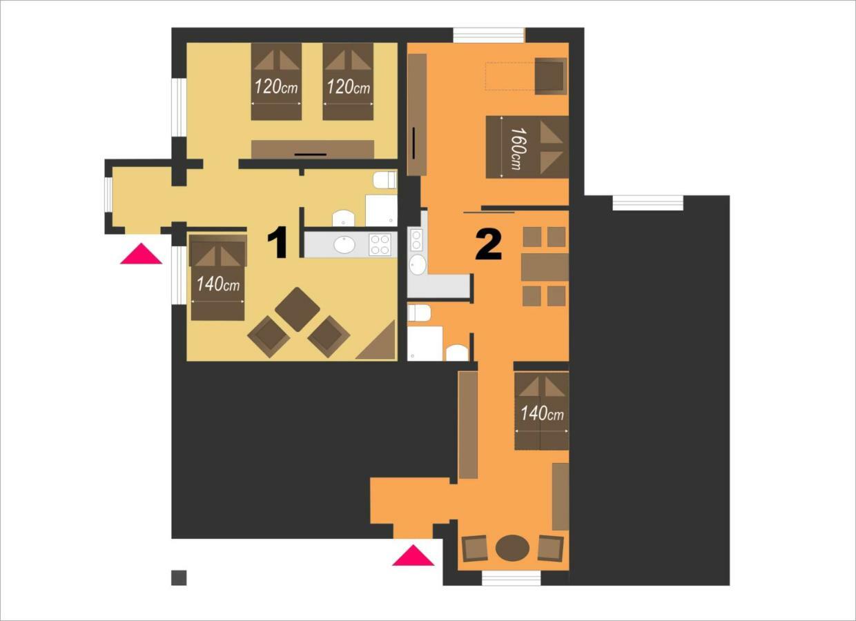 Apartamenty Jja Krynica-Zdrój Esterno foto